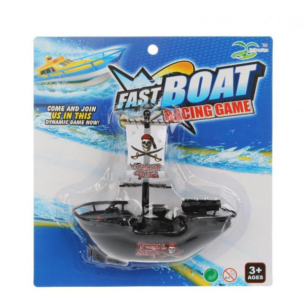 Игрушка для ванны Пиратский корабль электрофицированный (на блистере) - фото 1 - id-p183192850