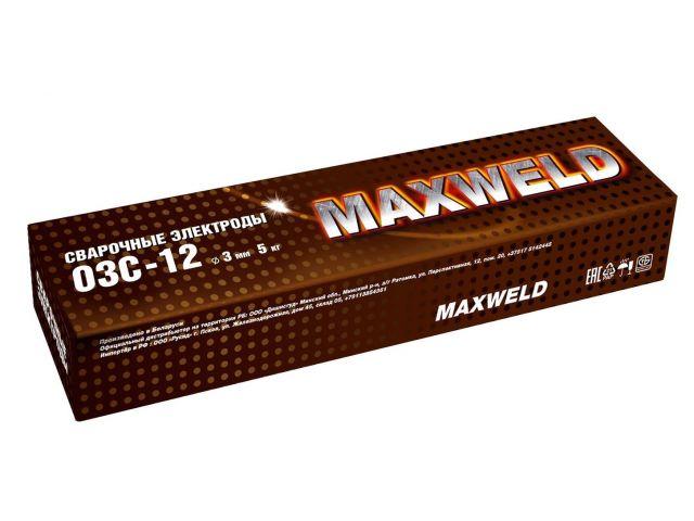 Электроды ОЗС-12 ф 3мм (уп. 5 кг) MAXWELD (Аналог МР-3, улучшенная линейка) - фото 1 - id-p183192478