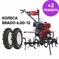 Культиватор Brado GT-1400SL + колеса6.00-12 (комплект)