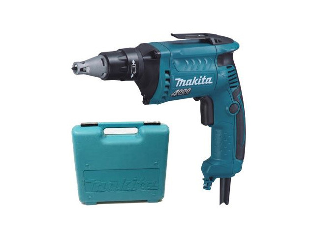 Шуруповерт MAKITA FS 4000 K в чем. (570 Вт, патрон внутр. шестигр. 1/4", 16 Нм, шурупы до 6 мм)