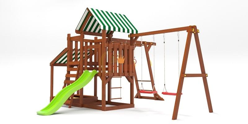 Детская площадка для дачи Савушка TooSun 4 с песочницей - фото 1 - id-p183194680