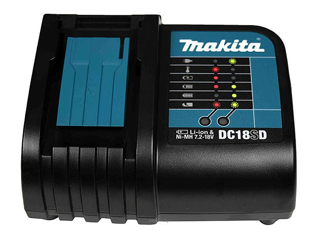 Зарядное устройство MAKITA DC 18 SD (14.4 - 18.0 В, 3.0 А, стандартная зарядка) - фото 1 - id-p183194311