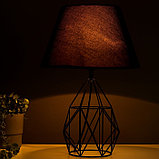 Настольная лампа 16782/1 E27 40Вт черный 22х22х48 см, фото 3