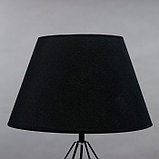 Настольная лампа 16782/1 E27 40Вт черный 22х22х48 см, фото 4