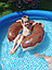 Детский Надувной Круг для плавания " Пончик" 90, 100,120 см, фото 6