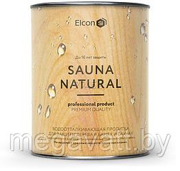 Пропитка для бани и сауны ELCON Sauna Natural (0,9 л)