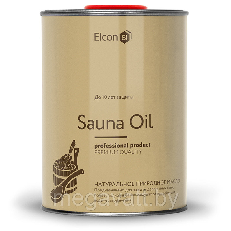 Масло для полков ELCON Sauna Oil (0,5 л)