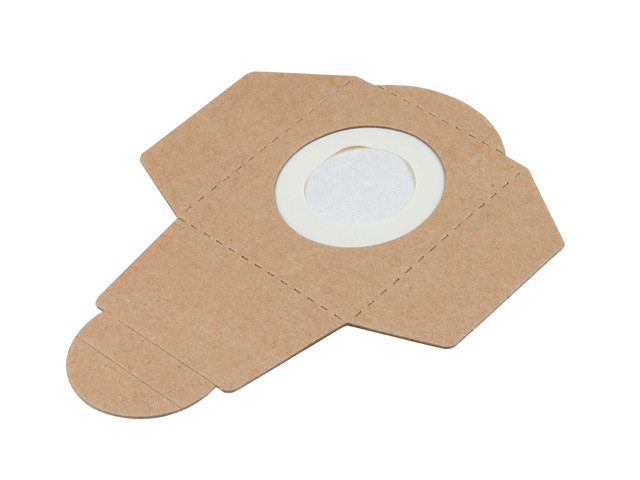 Мешок для пылесоса бумажный 15 л. WORTEX (3 шт) (15 л, 3 штуки в упаковке, диаметр посадочного 60 мм) - фото 1 - id-p183238459