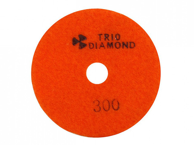 Алмазный гибкий шлифкруг "Черепашка" 100 № 300 (мокрая шл.) (Trio-Diamond) - фото 1 - id-p183238759