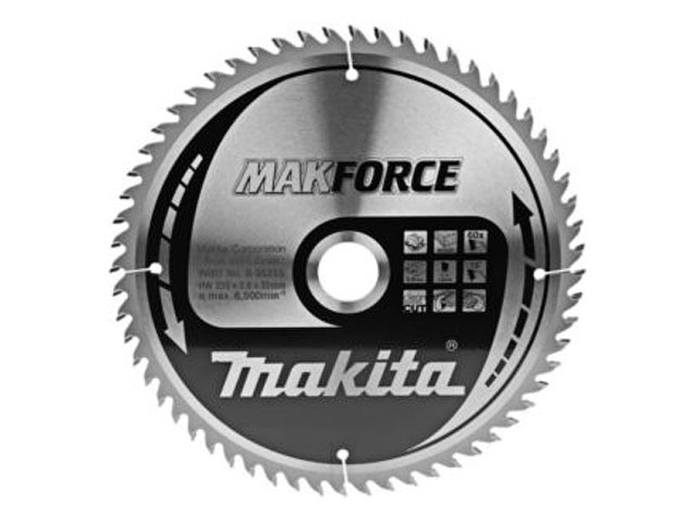 Диск пильный 235х30 мм 60 зуб. по дереву MAKFORCE MAKITA