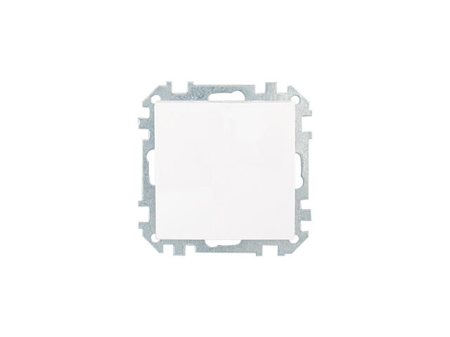 Выключатель 1 клав. (cкрытый, 10А) белый, Стиль, Bylectrica - фото 1 - id-p183246197