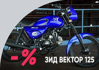 Купите мотоцикл ЗиД Вектор (YX125-15) по прошлогодней цене!