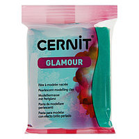 Полимерная глина CERNIT GLAMOUR (56г) (зеленый)