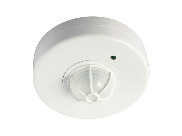 Датчик движения PMS-IR 024 1200Вт 360°  2-6м IP20 WH Jazzway