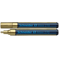 Маркер Schneider 270 перманентный (1-3 мм) (золотой)