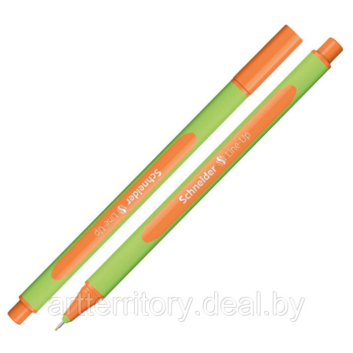 Ручка капиллярная SCHNEIDER файнлайнер Line-Up (0,4 мм) (неоновый красный) - фото 2 - id-p183262316