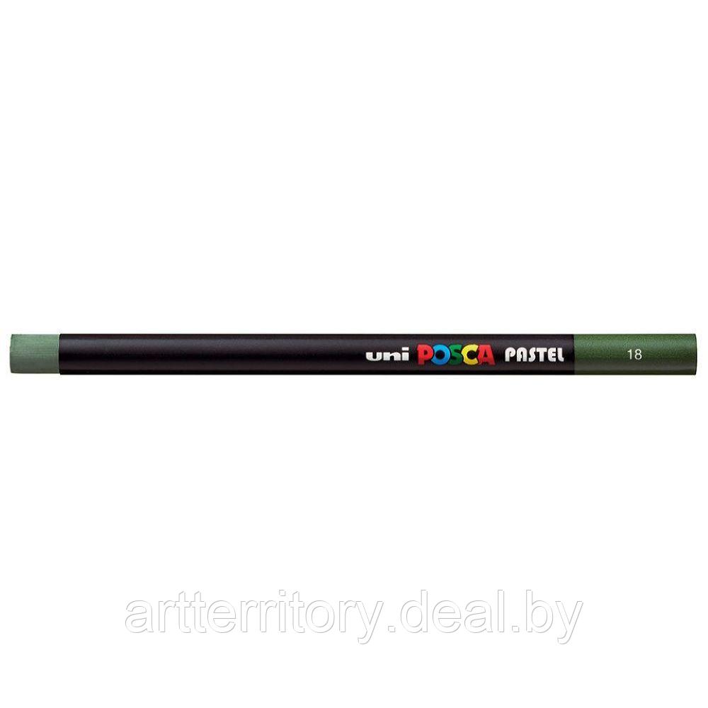 Пастель Mitsubishi Pencil POSCA (темно-оливковый) - фото 1 - id-p183270128