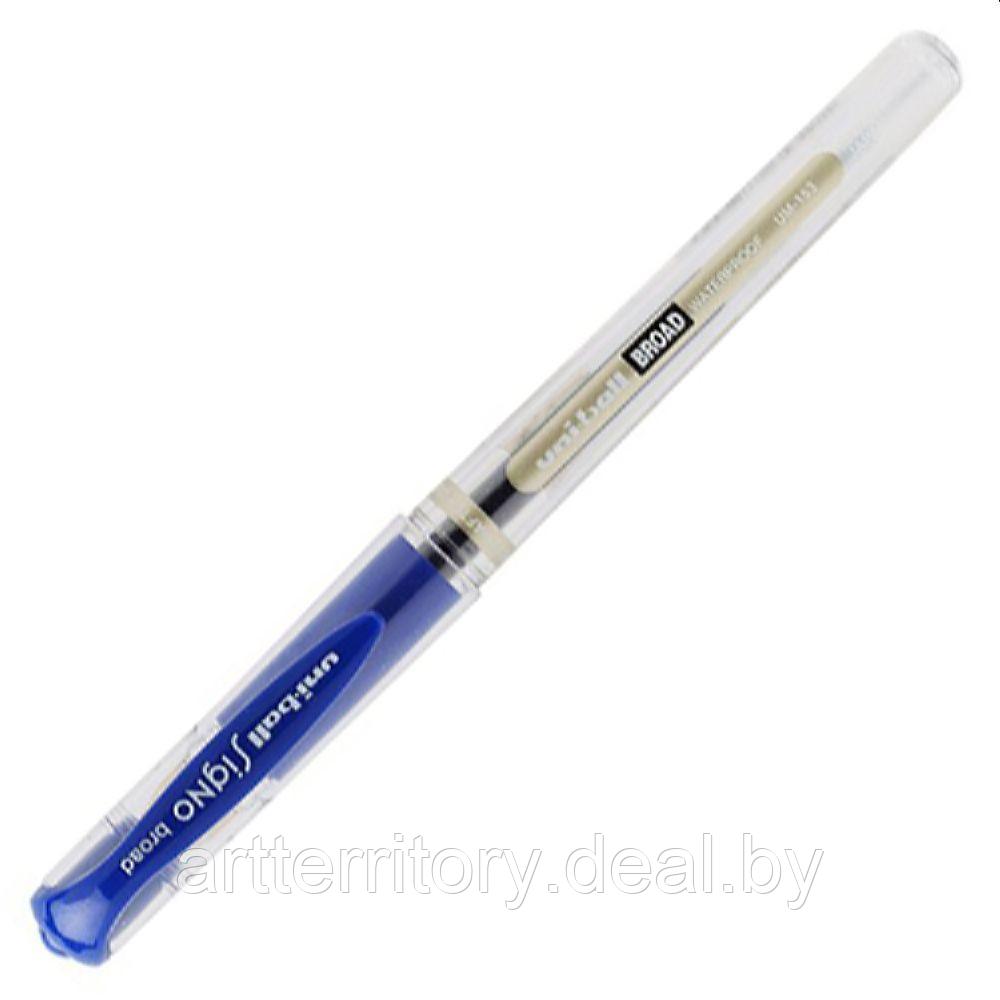 Ручка гелевая Mitsubishi Pencil SIGNO BROAD, 1 мм. (синяя) - фото 1 - id-p183270143