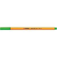 Ручка-линер STABILO Point 88 (флуоресцентный зелёный)