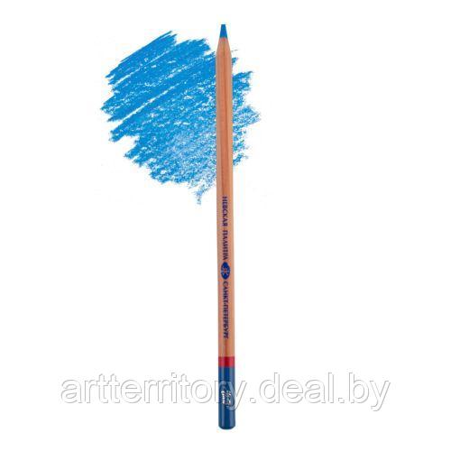 Карандаш профессиональный цветной "Мастер Класс" (лазурный синий) - фото 1 - id-p183270295