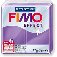 Паста для лепки FIMO Effect полупрозрачная, 57гр (8020-604 фиолетовый полупрозрачный)