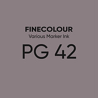 Чернила Finecolour Refill Ink для спиртового маркера, 21мл. (пурпурно-серый №8)