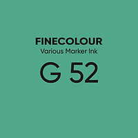 Чернила Finecolour Refill Ink для спиртового маркера, 21мл. (виридийский)