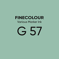 Чернила Finecolour Refill Ink для спиртового маркера, 21мл. (серебристый зеленый)