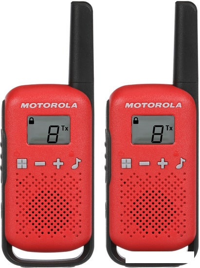 Портативная радиостанция Motorola Talkabout T42 (красный) - фото 1 - id-p183272623
