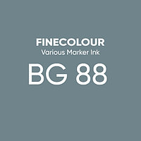 Чернила Finecolour Refill Ink для спиртового маркера, 21мл. (серо-синий №7)