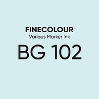 Чернила Finecolour Refill Ink для спиртового маркера, 21мл. (мягкий зеленовато-синий)