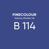 Чернила Finecolour Refill Ink для спиртового маркера, 21мл. (темно-синий)