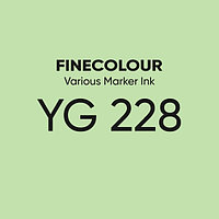 Чернила Finecolour Refill Ink для спиртового маркера, 21мл. (кислотный зеленый)
