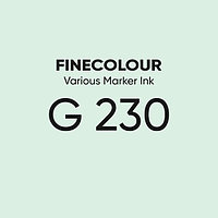 Чернила Finecolour Refill Ink для спиртового маркера, 21мл. (зеленый спектр)