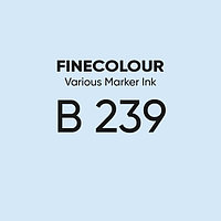 Чернила Finecolour Refill Ink для спиртового маркера, 21мл. (сине-голубой)