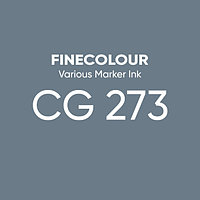 Чернила Finecolour Refill Ink для спиртового маркера, 21мл. (резкий серый №9)