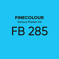 Чернила Finecolour Refill Ink для спиртового маркера, 21мл. (флуоресцентный синий)