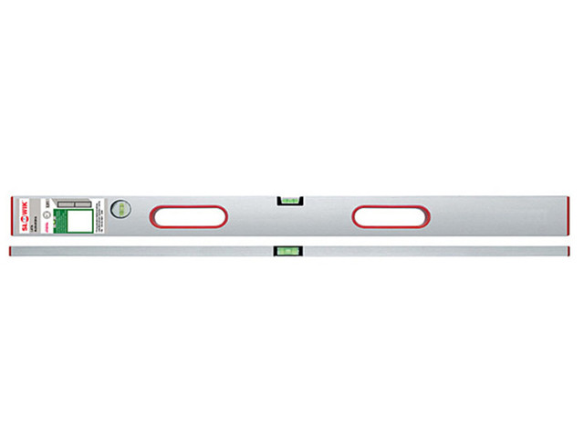 Правило-уровень 2000мм 2 глазка, 2 ручки L31 (SLOWIK) (быт.) (Вес 911 г/м. 0.50 мм/м)