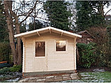 Дом дачный из бруса 5,0х7,5м (ДСН 5х6 тп), с навесом 1,5м., фото 6