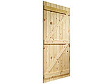 Дверь амбарная лофт Тайга 2z, БЕЛАРУСЬ. Высота, мм: 1800, Ширина, мм: 700, фото 2