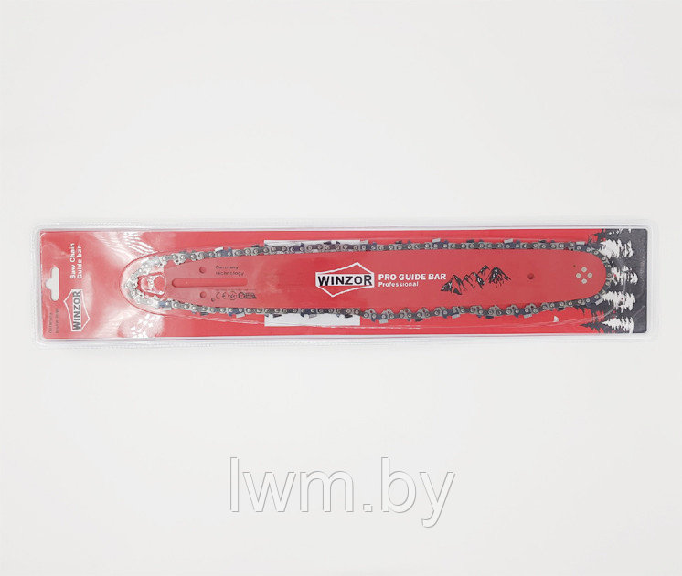Шина 14" 3/8-1.3-52 Winzor pro 140SPEA041 + Цепь. Набор БЛИСТЕР (P350/351,OM931,936,937, ECHO CS-350)