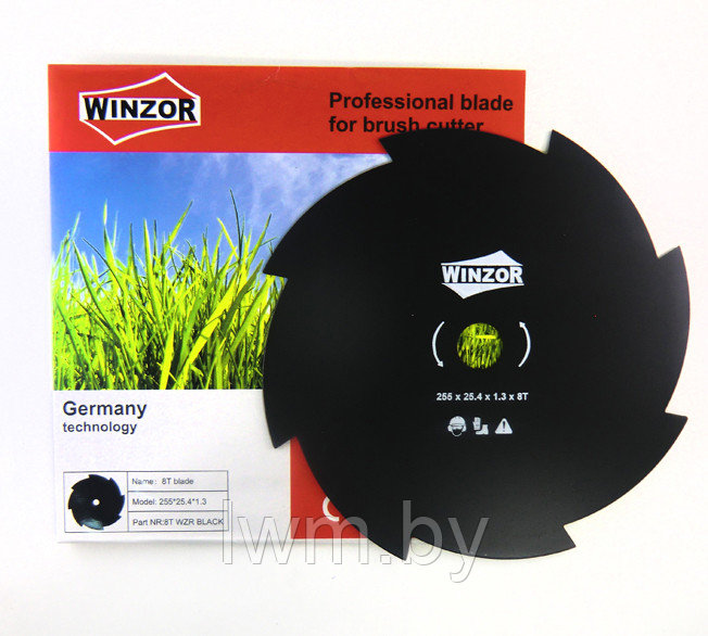 Нож для триммера 255/1,3x8T Winzor (Black)