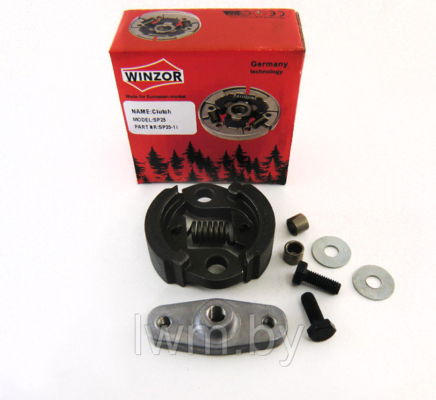 Муфта сцепления OMSP25 Комплект (Муфта планка 2а винта 2е шайбы 2е втулки)