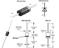 Диод 1N5408GalaxyDO-27