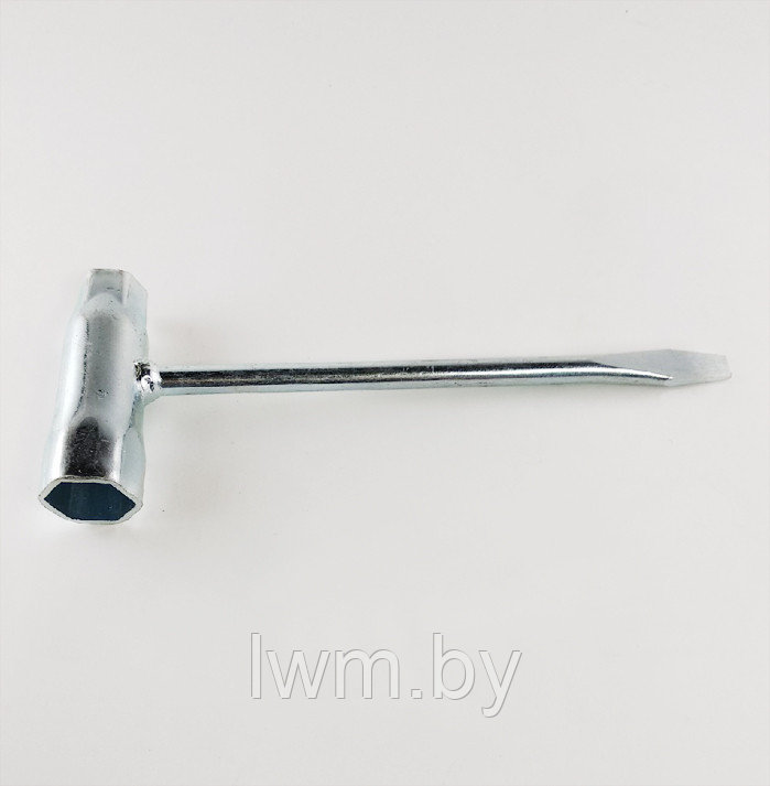 Ключ свечной комбинированный (с плоской отверткой) - фото 1 - id-p183298302