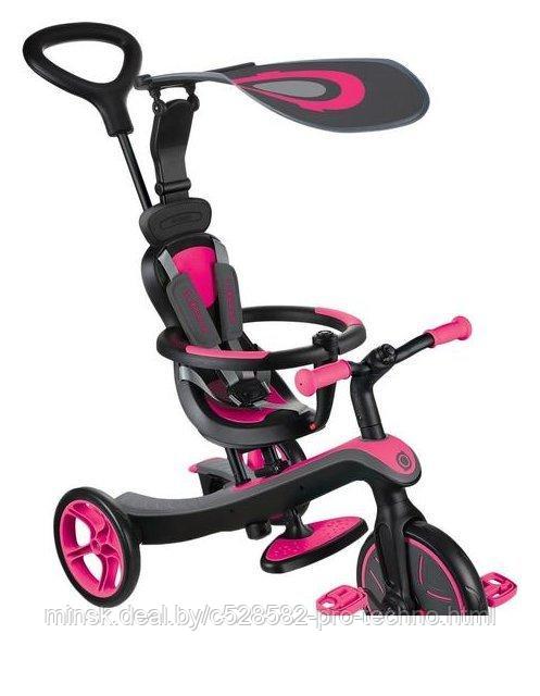 Детский велосипед Globber Explorer Trike (розовый)