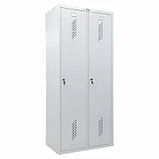 Шкаф металлический / Шкаф для раздевалок ПРАКТИК LS-21-80U для одежды, фото 2