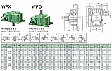 Редуктор червячный WPA WPS WPO WPX, фото 7