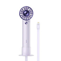 Вентилятор Baseus Flyer Turbine Handheld Fan High Capacity iP Output Line ACFX010002 (BS-HF002) белый
