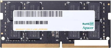 Оперативная память Apacer 4GB DDR4 SODIMM PC4-21300 AS04GGB26CQTBGH - фото 1 - id-p183307247